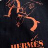 Hermes 2025 Latest Print Short Sleeve T-Shirt, High-Quality Cabinet Original Order, Top-Grade Craftsmanship with Imported Fabric