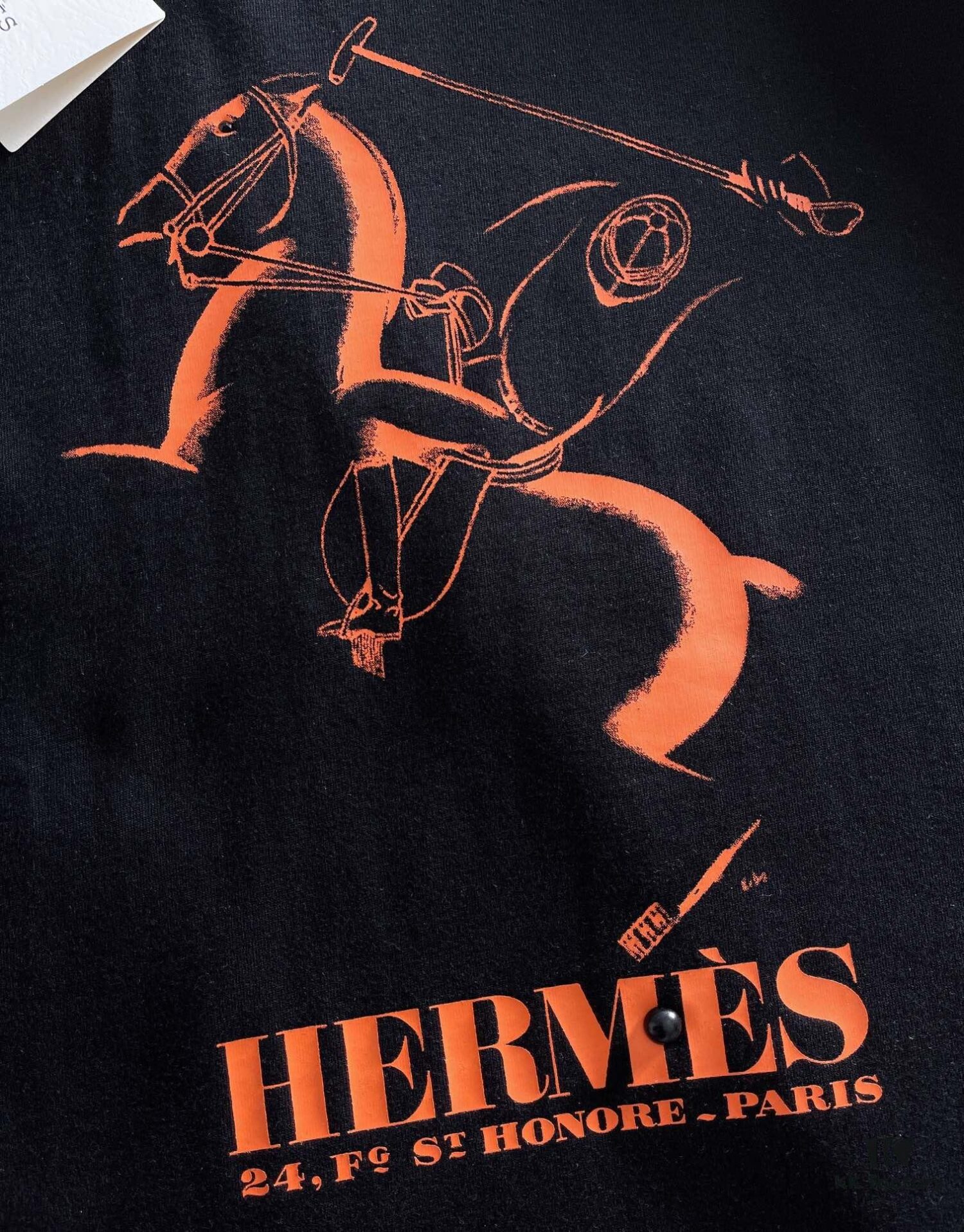 Hermes 2025 Latest Print Short Sleeve T-Shirt, High-Quality Cabinet Original Order, Top-Grade Craftsmanship with Imported Fabric