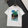 Hermes 2025 Latest Print Short Sleeve T-Shirt, High-Quality Boutique Original Order, Top-Tier Craftsmanship with Imported Fabric