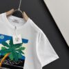 Hermes 2025 Latest Print Short Sleeve T-Shirt, High-Quality Boutique Original Order, Top-Tier Craftsmanship with Imported Fabric