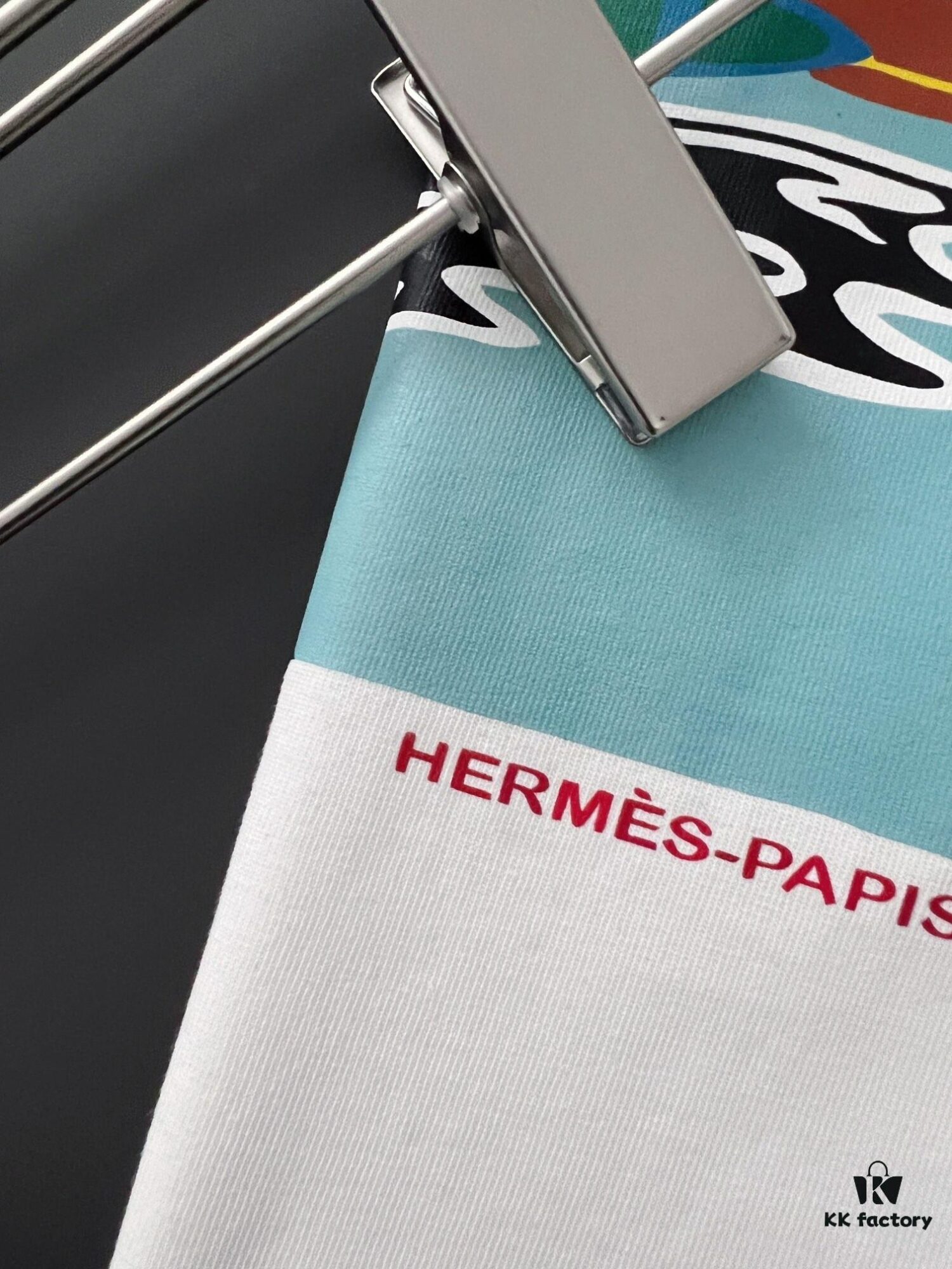 Hermes 2025 Latest Print Short Sleeve T-Shirt, High-Quality Boutique Original Order, Top-Tier Craftsmanship with Imported Fabric