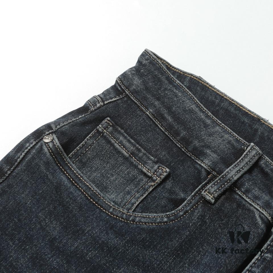 Hermès Craftsmanship Jeans - Latest Bestseller, Original Order Premium Washed Casual Jeans with Imported Elastic Fabric