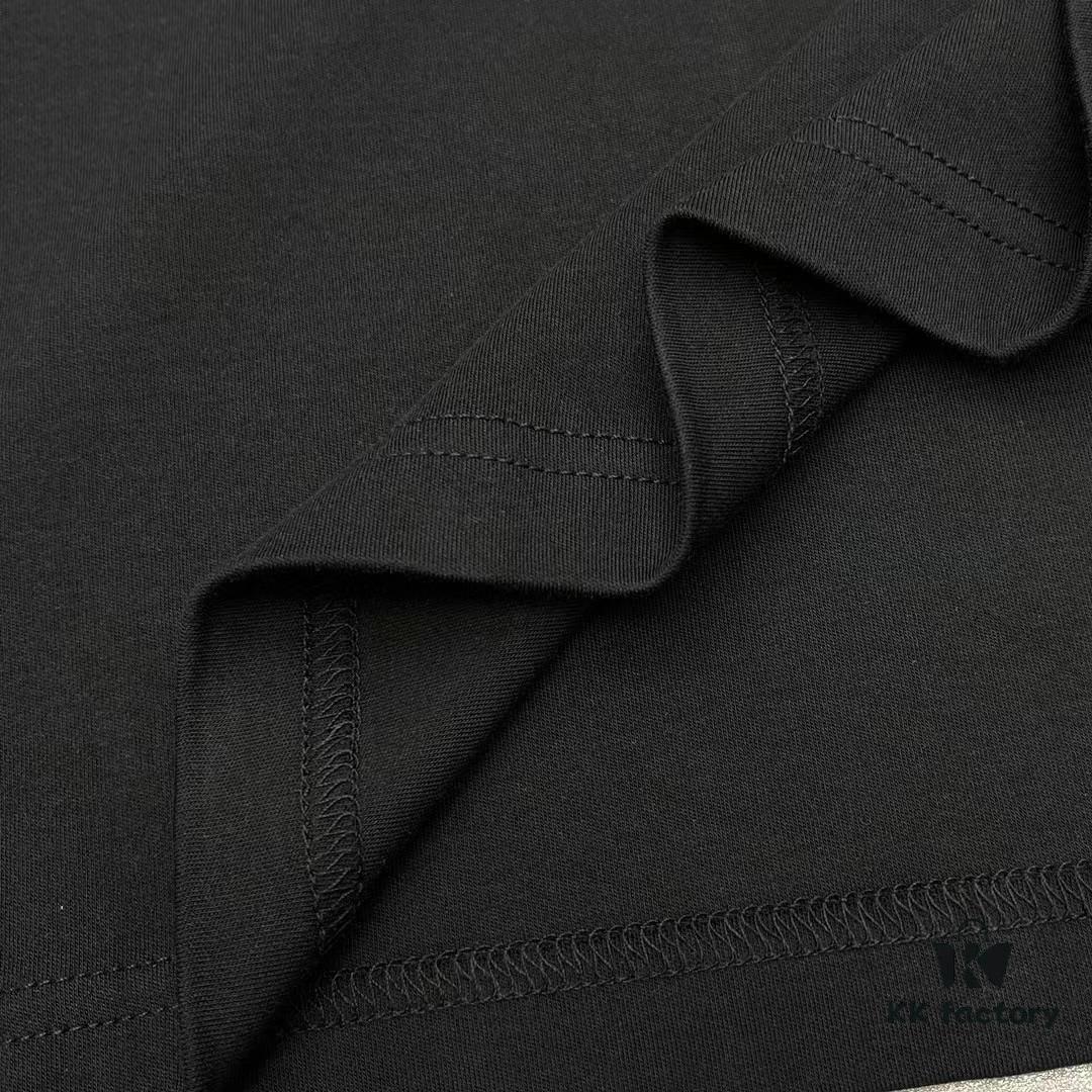 Hermes 2024 Spring Collection Premium Original Design Fashion 230g Casual Long-Sleeve Base Layer T-Shirt