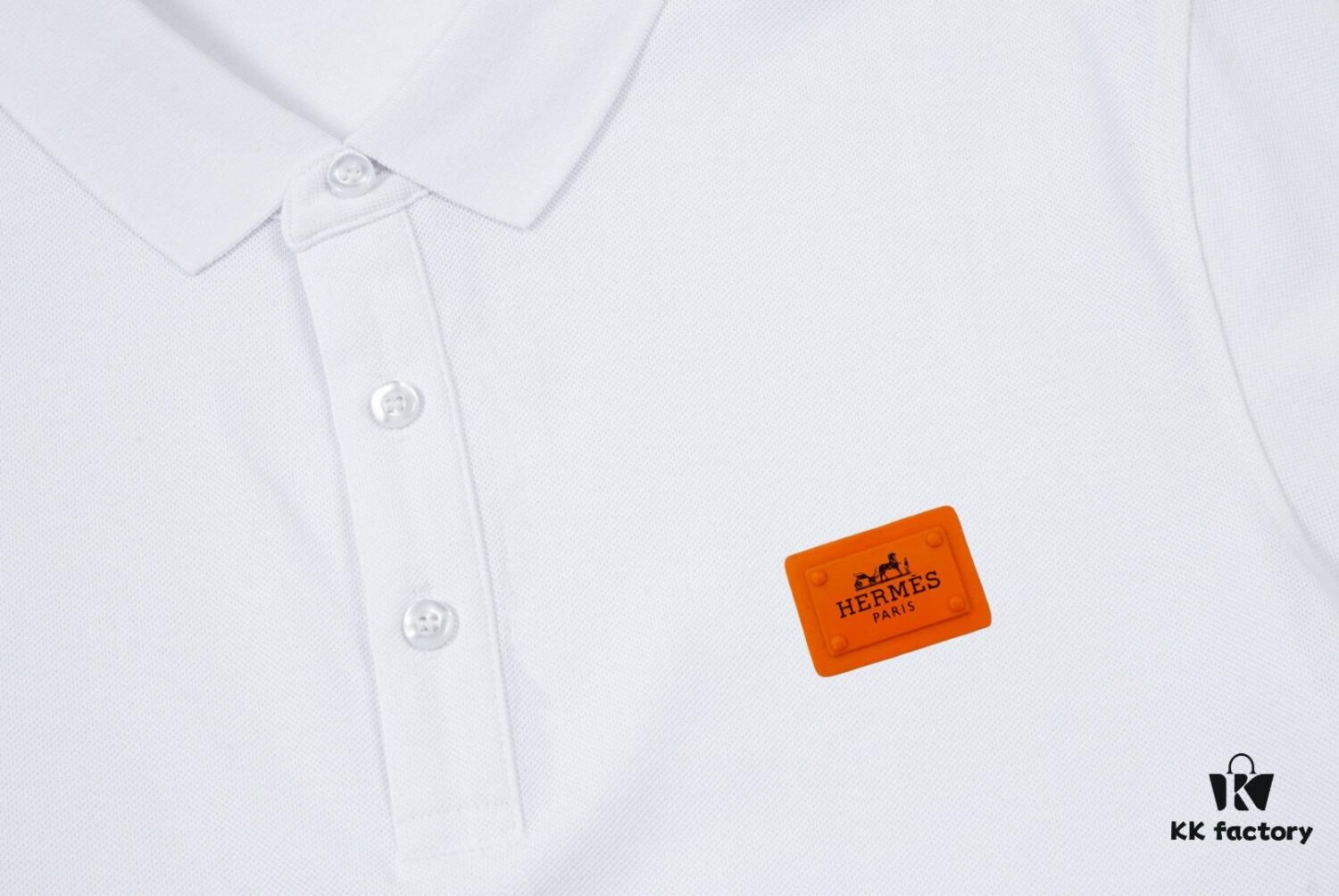 Hermes Classic Logo Elegant Polo Shirt
