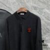Hermes Latest Men's Casual Polo Collar Wool Sweater