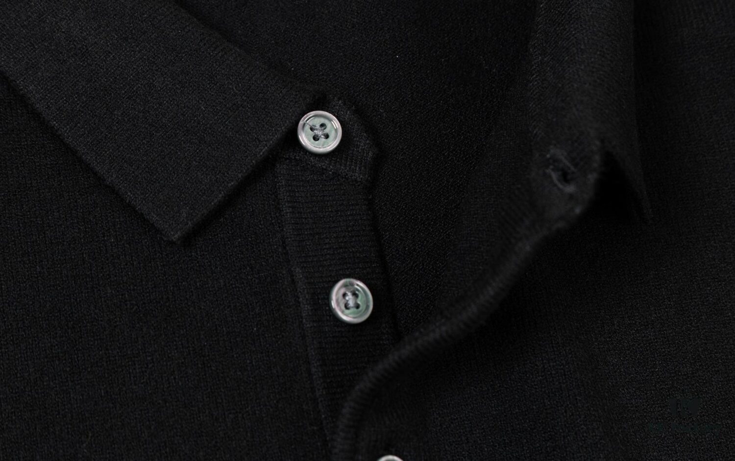 Hermes Latest Men's Casual Polo Collar Wool Sweater