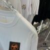 Hermes 2025 Spring Collection Short Sleeve T-Shirt with Handcrafted Logo at Chest