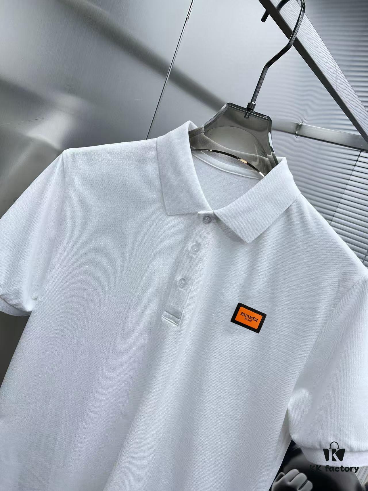 Hermès High-End Exclusive Piqué Polo Shirt (Triple Tags Complete)