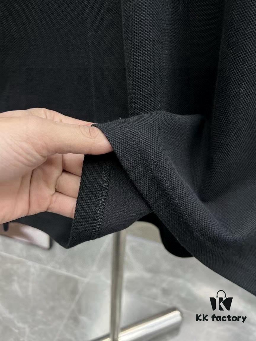 Hermès High-End Exclusive Piqué Polo Shirt (Triple Labels Complete)