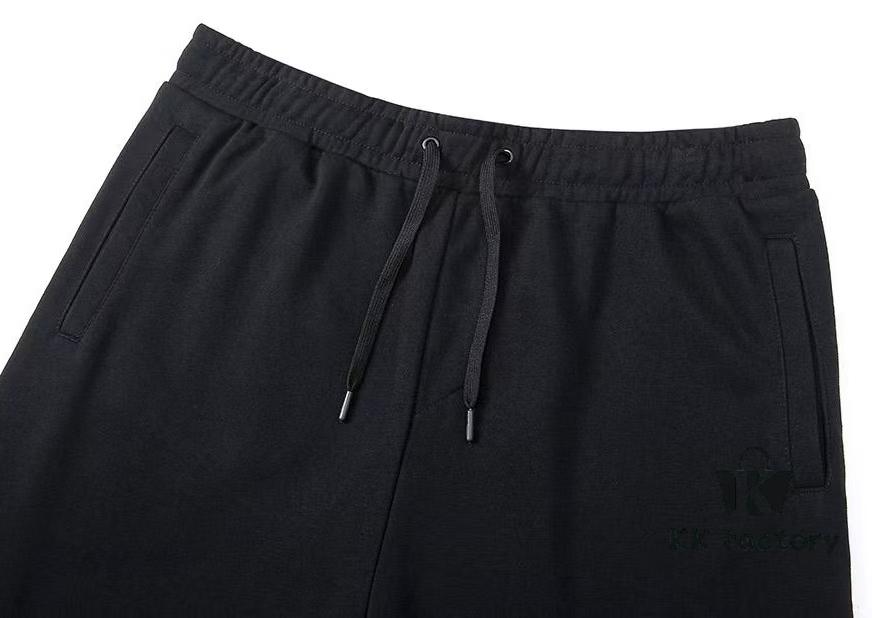 Hermes Casual Unisex Loose Cotton Terry Short Pants (Complete with Three Labels)