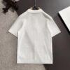 High-Quality Hermès 2025 Spring/Summer New Men's Notched Short-Sleeve T-Shirt