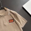 High-Quality Hermès 2025 Spring/Summer New Men's Collared Short-Sleeve T-Shirt