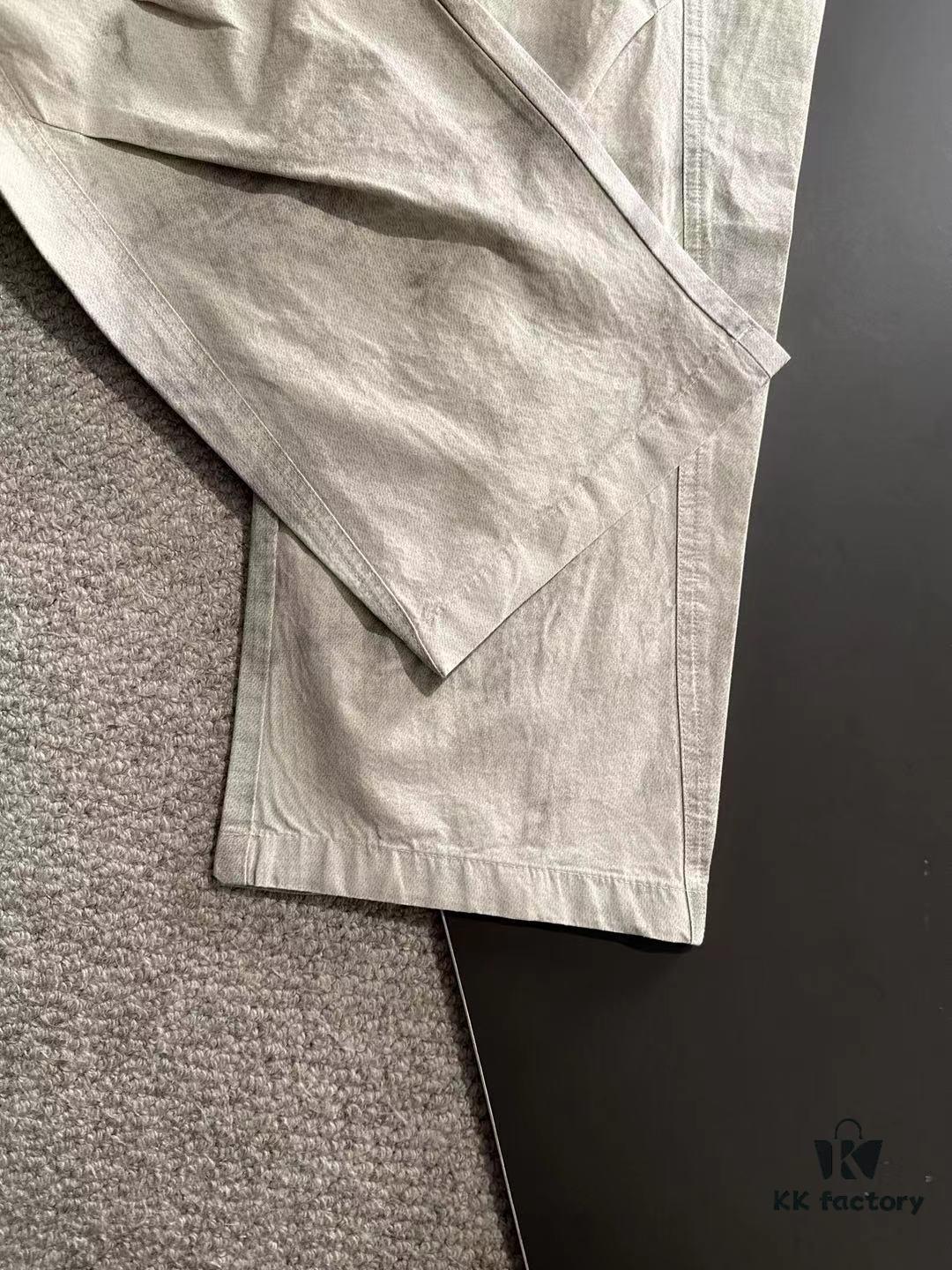 Hermes 2025 Spring/Summer New Elastic Waist Casual Pants, Lightweight Custom Fabric from Boutique, Breathable and Highly Comfortable, Exquisite Details, Brand-Inspired Design Concept Reflecting High Quality, Soft and Delicate Touch, Leisure Cut with Excellent Fit