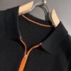 High-Quality Hermès 2025 Spring/Summer New Men's Collared Short-Sleeve T-Shirt