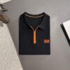 High-Quality Hermès 2025 Spring/Summer New Men's Collared Short-Sleeve T-Shirt