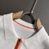 High-Quality Hermès 2025 Spring/Summer New Men's Collared Short-Sleeve T-Shirt