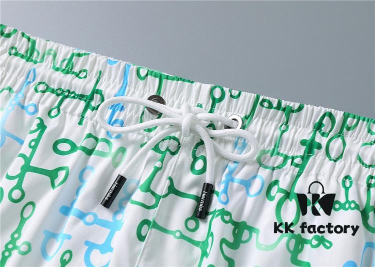 2025 Spring and Summer New Arrival T-Shirt. Men's Crew Neck Classic Logo Beach Shorts Made from Imported Custom Fabric, High-End Quality Exuding Luxury