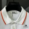 Hermes H Classic Polo Shirt, Precision Craftsmanship with Luxurious Feel, Large Embroidered Logo on Chest, Business-Casual Timeless Design, 100% Cotton Fabric, Imported Premium Cotton, Comfortable and Breathable, Complete Triple Labeling