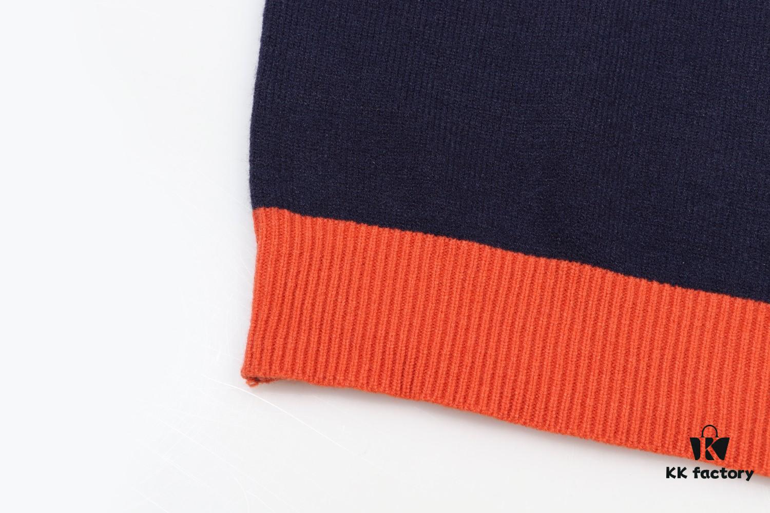 Hermes HERMES Full-Print Double G Jacquard Round-Neck Sweater