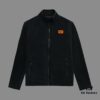 Hermès (Complete Three Labels) 2024 Fall/Winter Men's Cardigan Crewneck Jacket, Imported Double-Sided Fleece Fabric