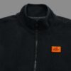 Hermes (Complete Three Labels) 2024 Autumn/Winter Men's Cardigan Turtleneck Jacket, Imported Double-Sided Fleece Fabric