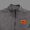 Hermès (Complete Three Labels) 2024 Fall/Winter Men's Cardigan Crewneck Jacket Imported Double-Sided Fleece Fabric from Germany