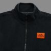 Hermes (Complete Three Labels) 2024 Autumn-Winter Men's Cardigan Turtleneck Jacket, Imported Double-Sided Fleece Fabric