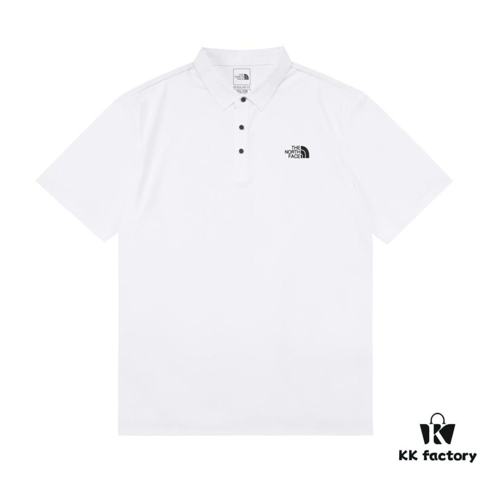 THE NORTH FACE 2025 New Arrival 3D Logo Sport Comfort Ice-Silk Lightweight Breathable Unisex Casual Polo Shirt