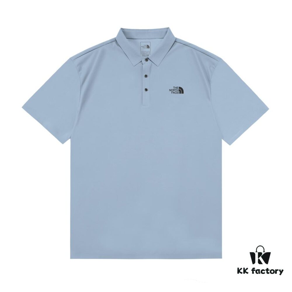 THE NORTH FACE 2025 New Arrival 3D Logo Sport Comfort Ice-Silk Lightweight Breathable Unisex Casual Polo Shirt