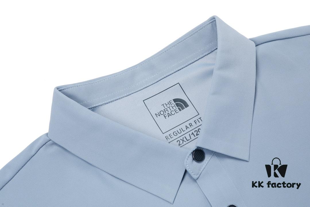 THE NORTH FACE 2025 New Arrival 3D Logo Sport Comfort Ice-Silk Lightweight Breathable Unisex Casual Polo Shirt