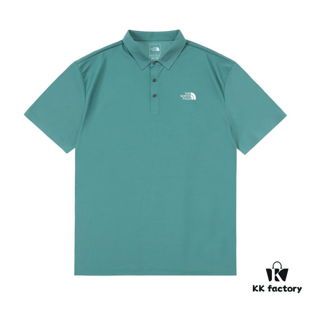 THE NORTH FACE 2025 New Arrival 3D Logo Sport Comfort Ice-Silk Lightweight Breathable Unisex Casual Polo Shirt