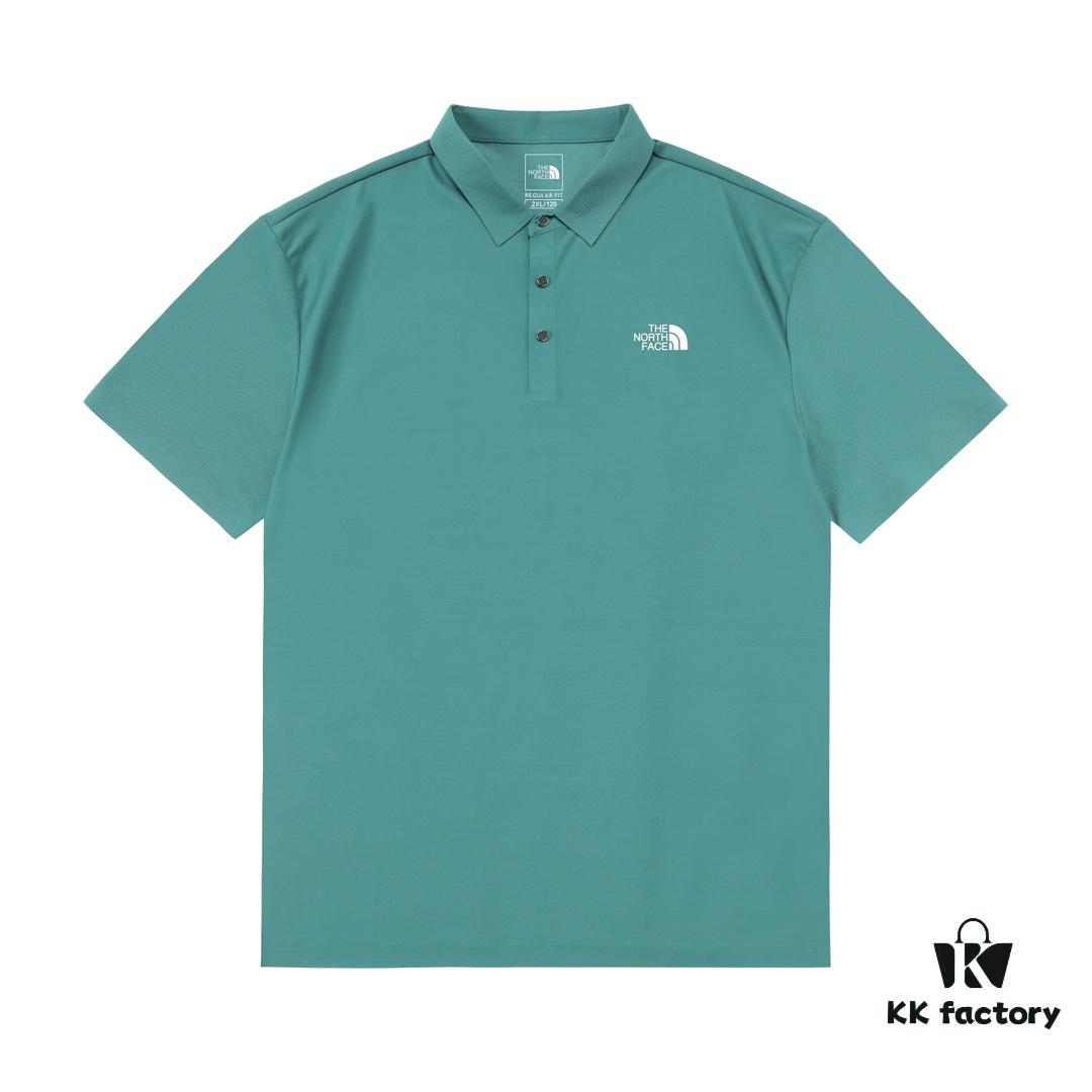 THE NORTH FACE 2025 New Arrival 3D Logo Sport Comfort Ice-Silk Lightweight Breathable Unisex Casual Polo Shirt
