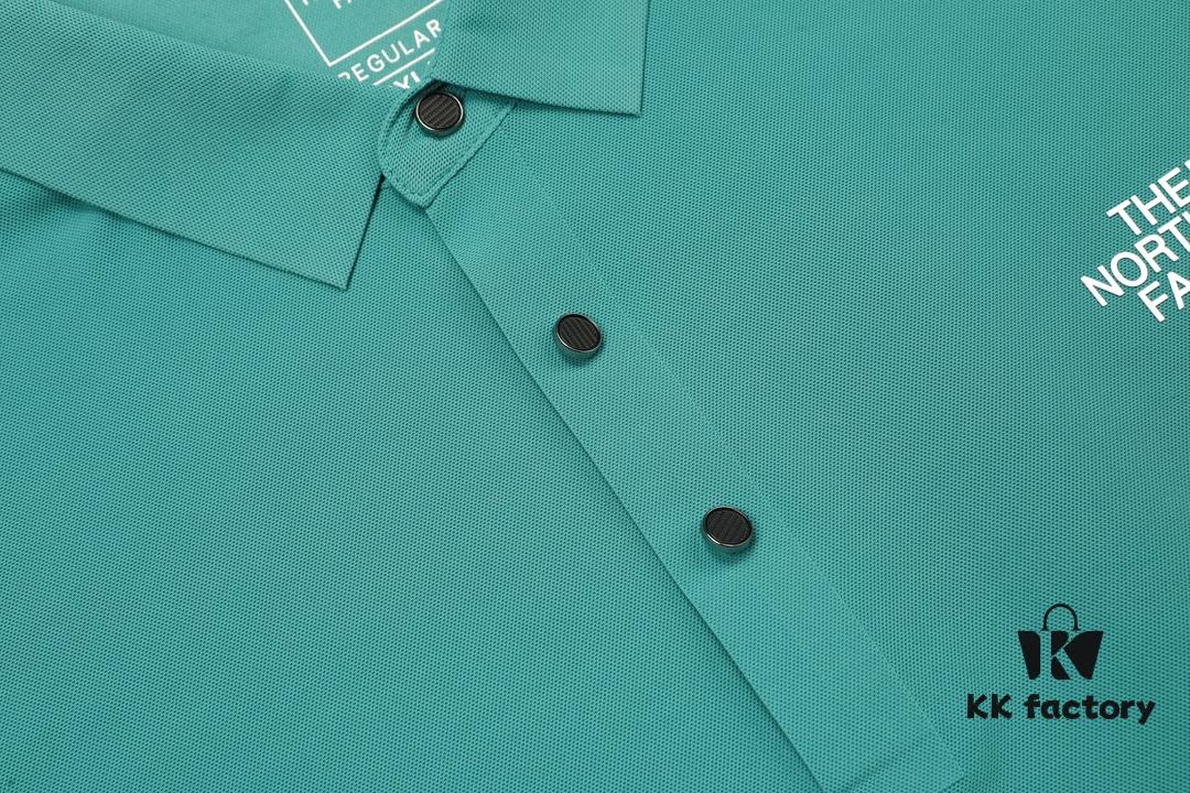 THE NORTH FACE 2025 New Arrival 3D Logo Sport Comfort Ice-Silk Lightweight Breathable Unisex Casual Polo Shirt