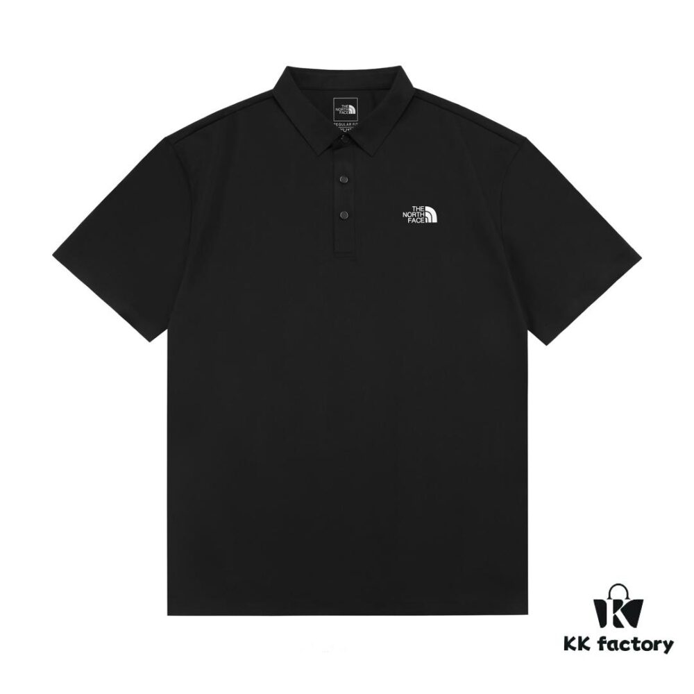 THE NORTH FACE 2025 New Arrival 3D Logo Athletic Comfort Ice-Smooth Lightweight Breathable Unisex Casual Polo Shirt