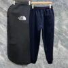 The North Face SS Collection Slim Fit Premium Logo Athletic Pants, 360g High-Quality Fabric, Minimalist Design, Factory Direct Export