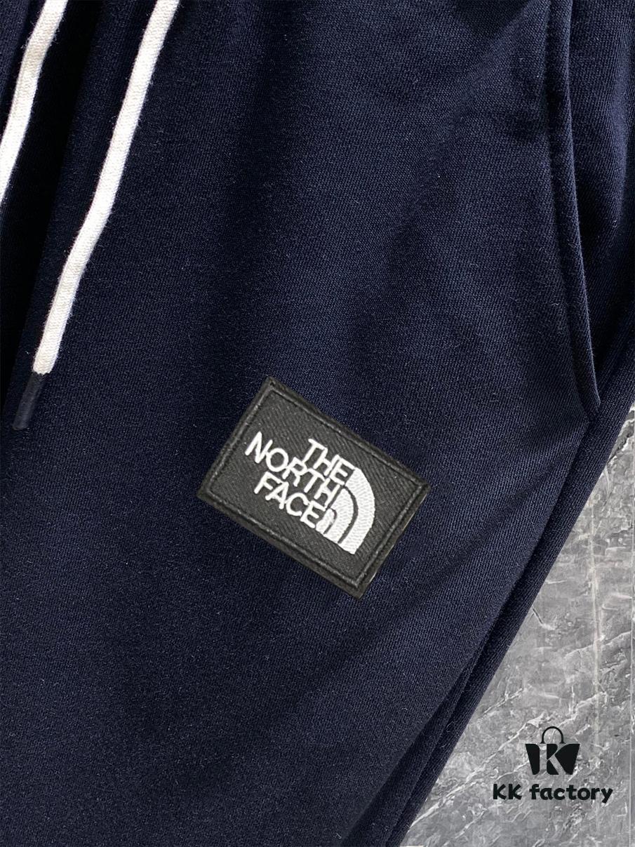 The North Face SS Collection Slim Fit Premium Logo Athletic Pants, 360g High-Quality Fabric, Minimalist Design, Factory Direct Export