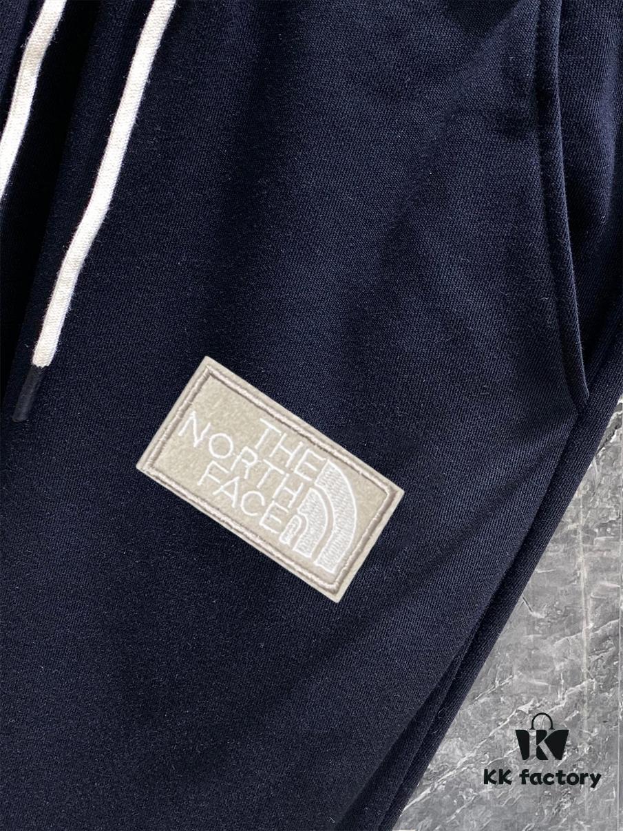 TheNorthFace SS Chic Slim-Fit Logo Sport Pants, Premium Export Quality, 360g High-Density Fabric, Universal Fit