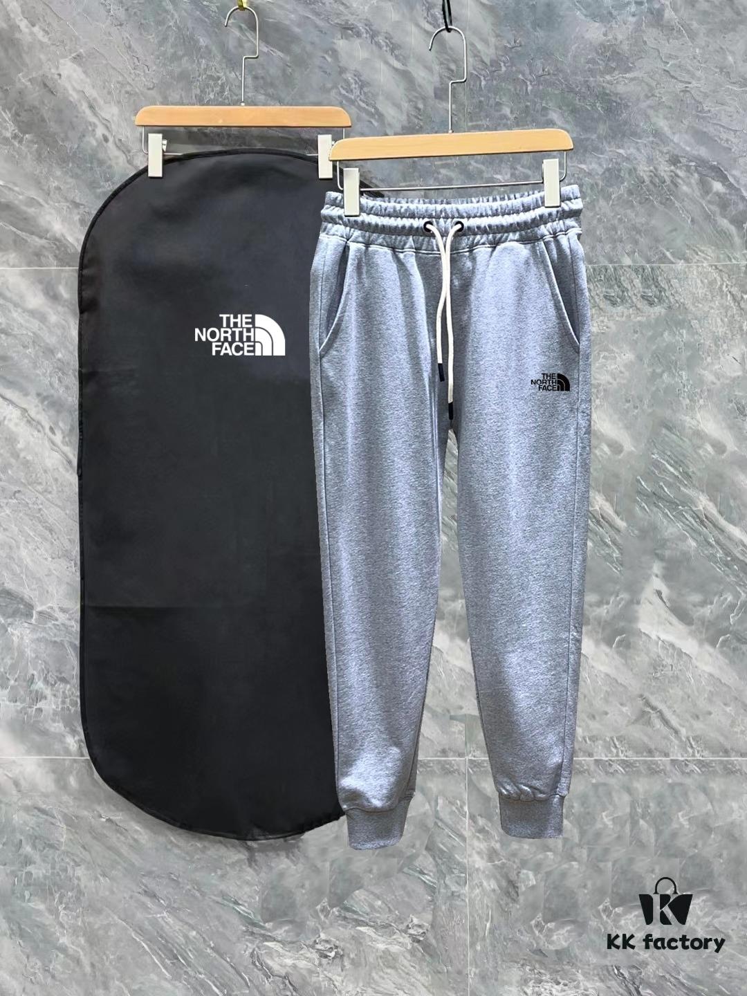 The North Face SS Style Slim Fit Minimalist Logo Athletic Pants, Premium Fabric 360g, Factory Export Quality