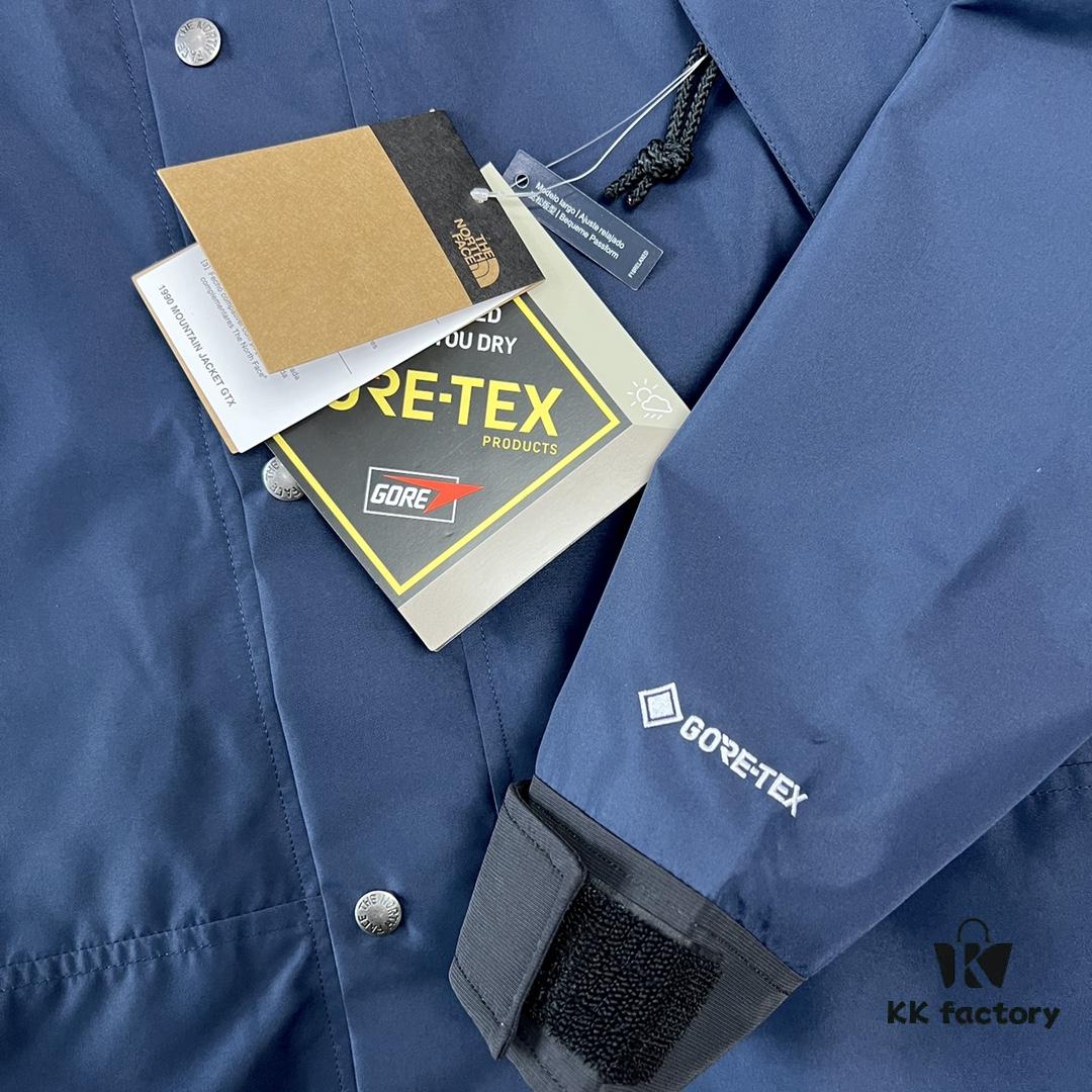 The North Face 1990 Gore-Tex | Premium Original Navy Blue Classic Waterproof Jacket
