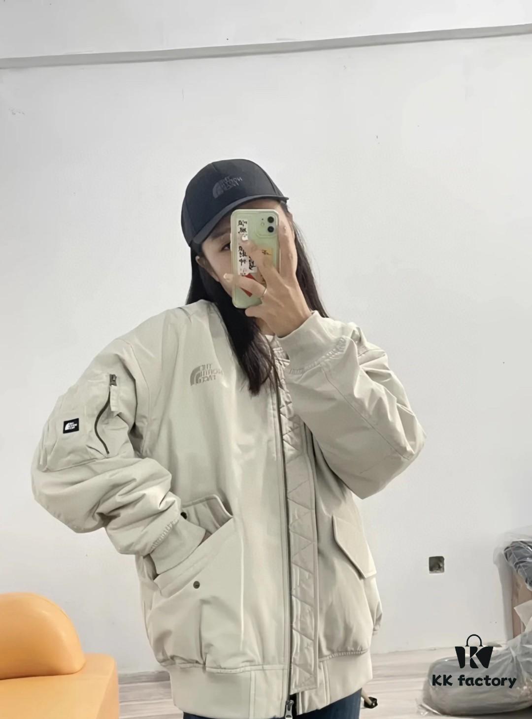 The North Face New Arrival Baseball Jacket Flight Jacket Unisex Casual Coat