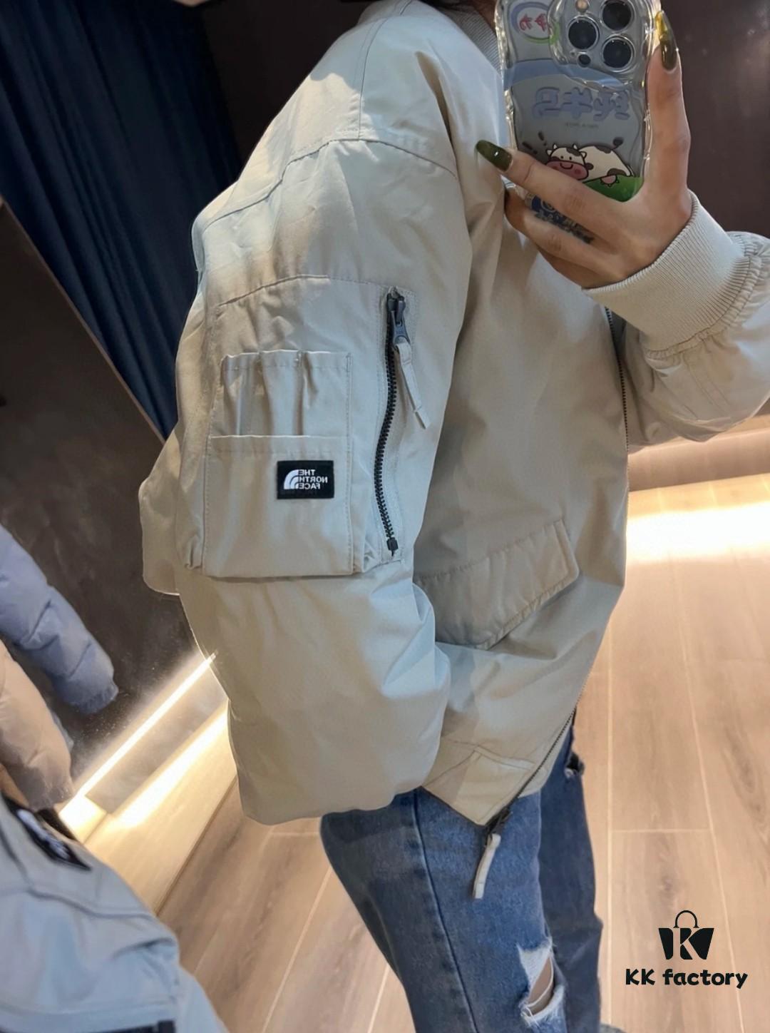 The North Face New Arrival Baseball Jacket Flight Jacket Unisex Casual Coat