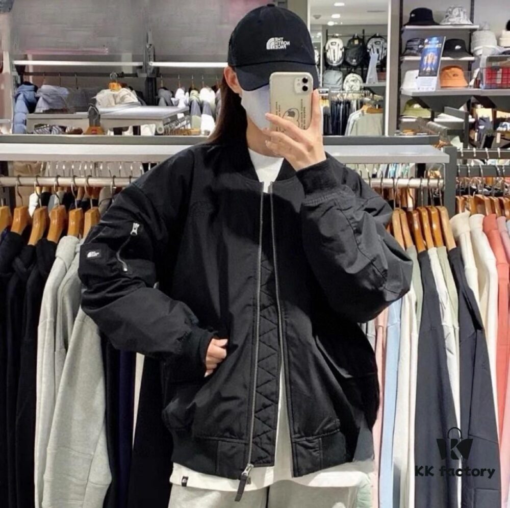 The North Face New Arrival Baseball Jacket Flight Jacket Unisex Casual Coat