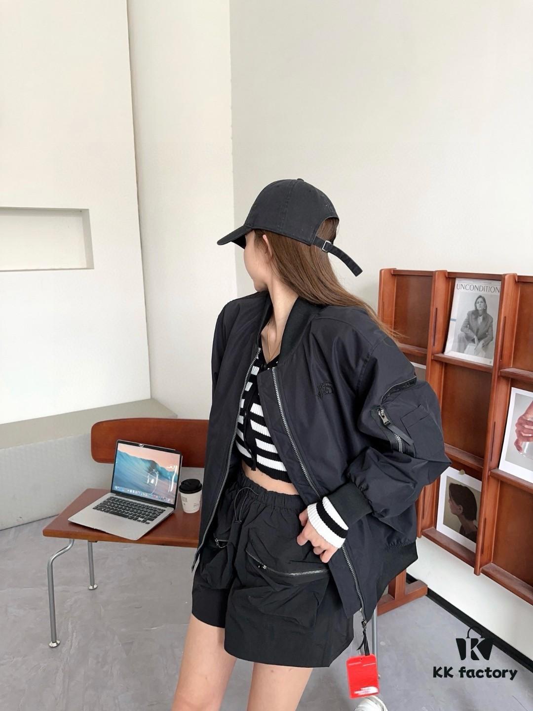 The North Face New Arrival Baseball Jacket Flight Jacket Unisex Casual Coat