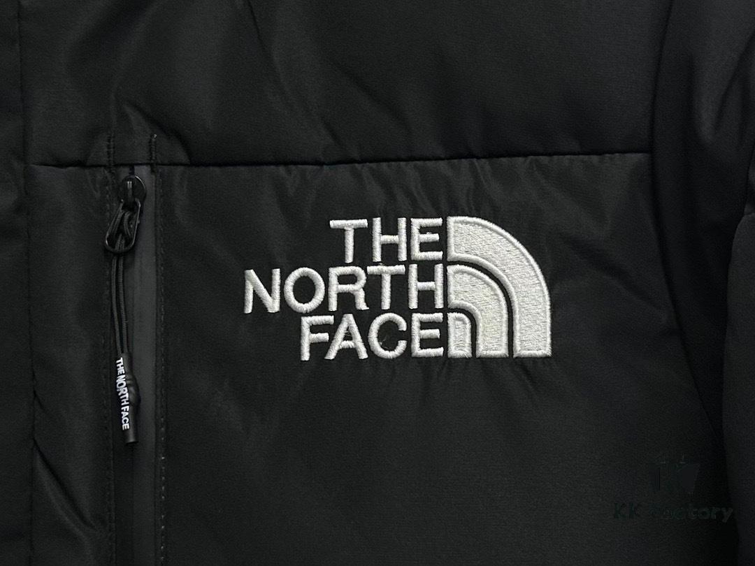 THE NORTH FACE NEVER STOP EXPLORING Series Long-Length Down Jacket - Unisex Workwear Style with Hood, Waterproof and Windproof Fabric, 800 Fill Power White Goose Down