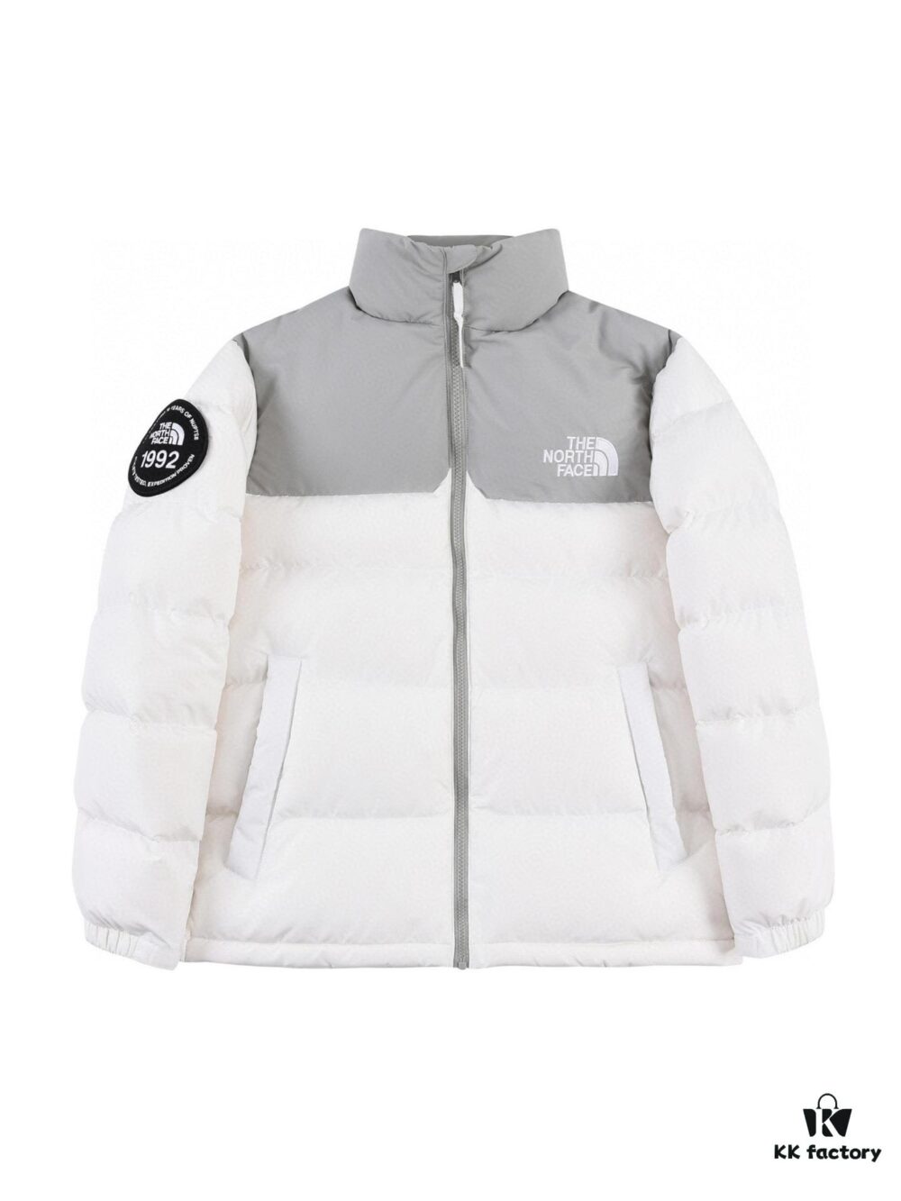 THE NORTH FACE 1992 Cloud Print Black Down Jacket - Unisex (Top Version)