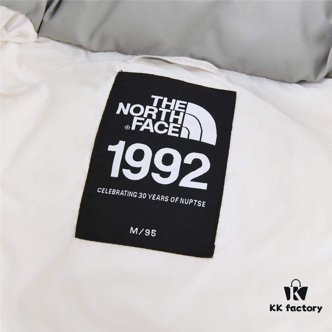 THE NORTH FACE 1992 Cloud Print Black Down Jacket - Unisex (Top Version)