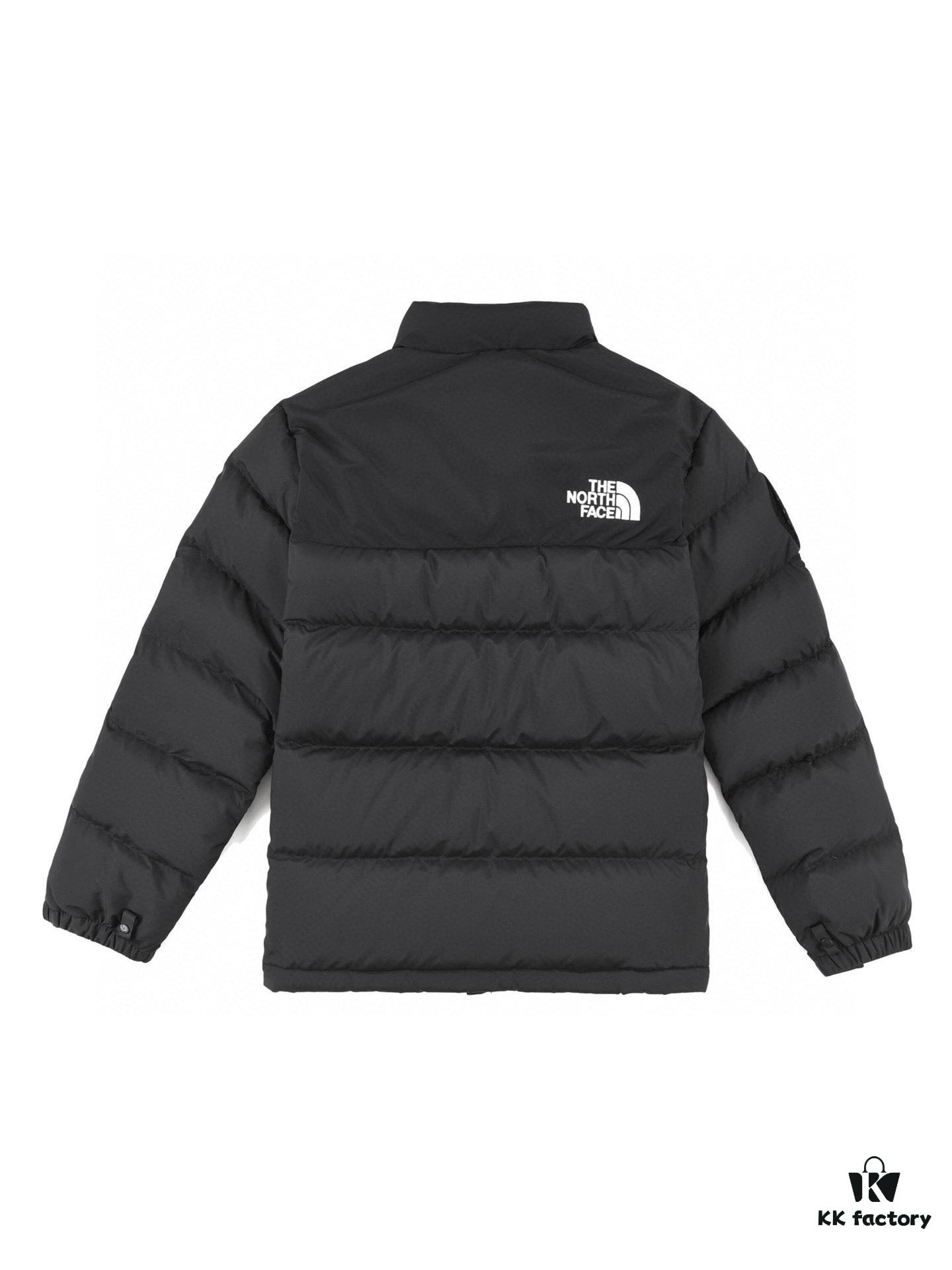 THE NORTH FACE 1992 Cloud Print Black Down Jacket - Unisex, NFC Chip Version, Premium Edition