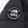 THE NORTH FACE 1992 Cloud Print Black Down Jacket - Unisex, NFC Chip Version, Premium Edition