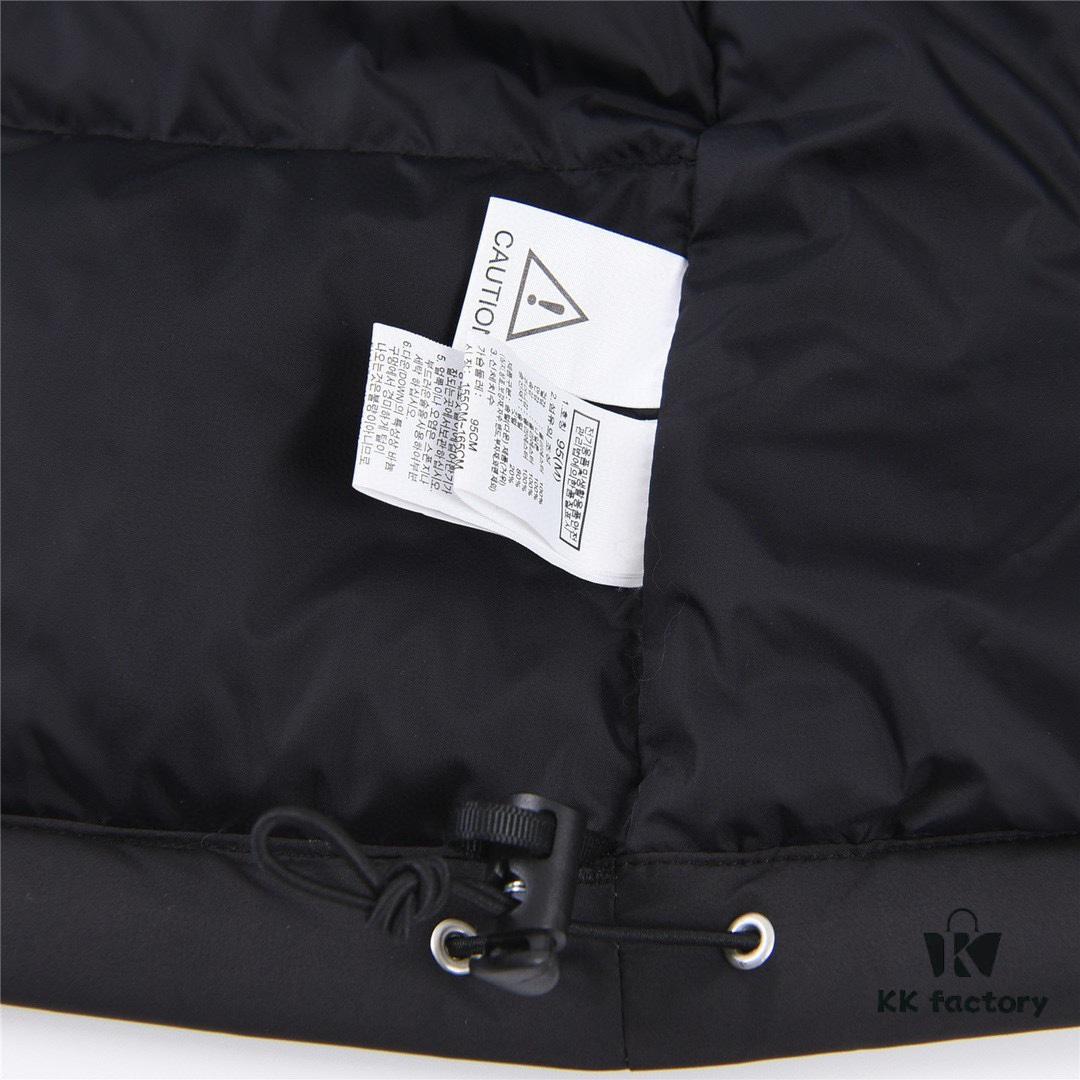 THE NORTH FACE 1992 Cloud Print Black Down Jacket - Unisex, NFC Chip Version, Premium Edition
