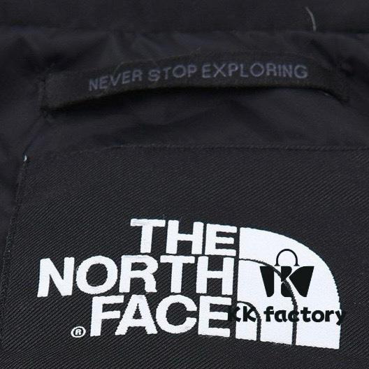 THE NORTH FACE 1992 Cloud Print Black Down Jacket - Unisex, NFC Chip Version, Premium Edition